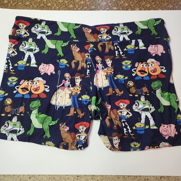 Toy Story Disney Parks Pixar Womens 2XL Leggings Woody Jessie Buzz Stretchy - Picture 8 of 11